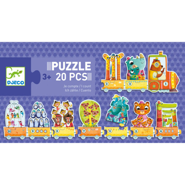 Djeco - Duo I Count 20pc Puzzle