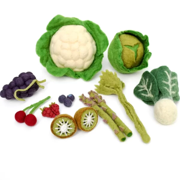 Tara Treasures - Felt Vegetables and Fruits - Set C