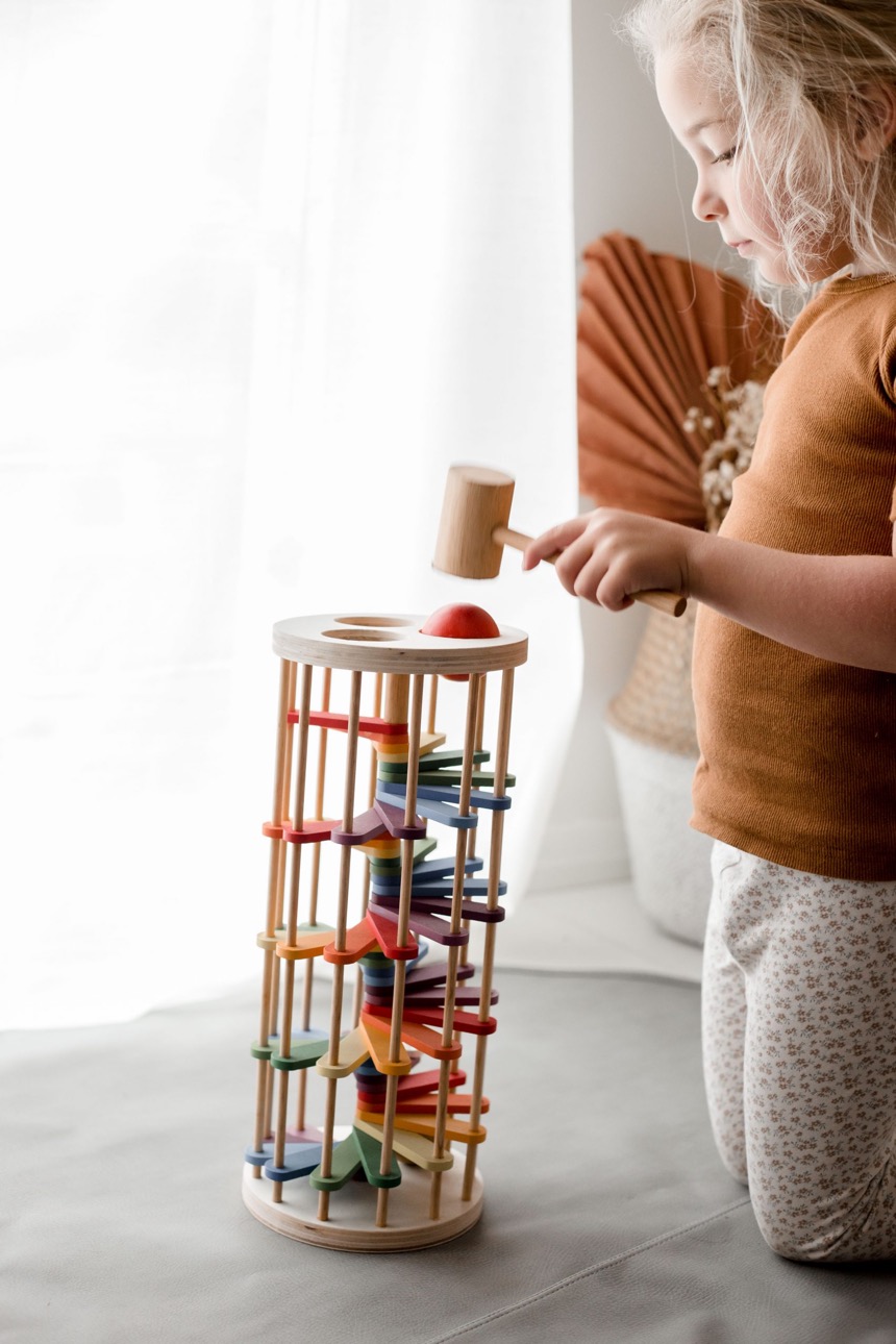 Qtoys - Pound A Ball Tower