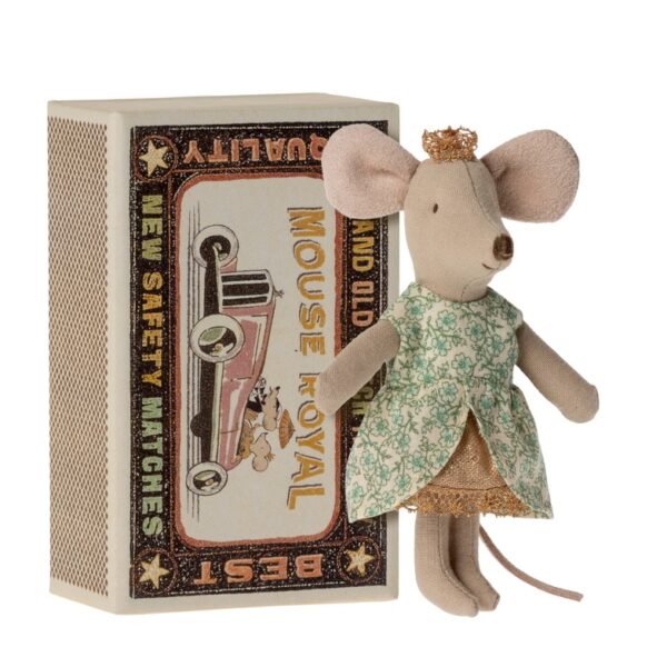 Maileg - Princess Mouse in Matchbox