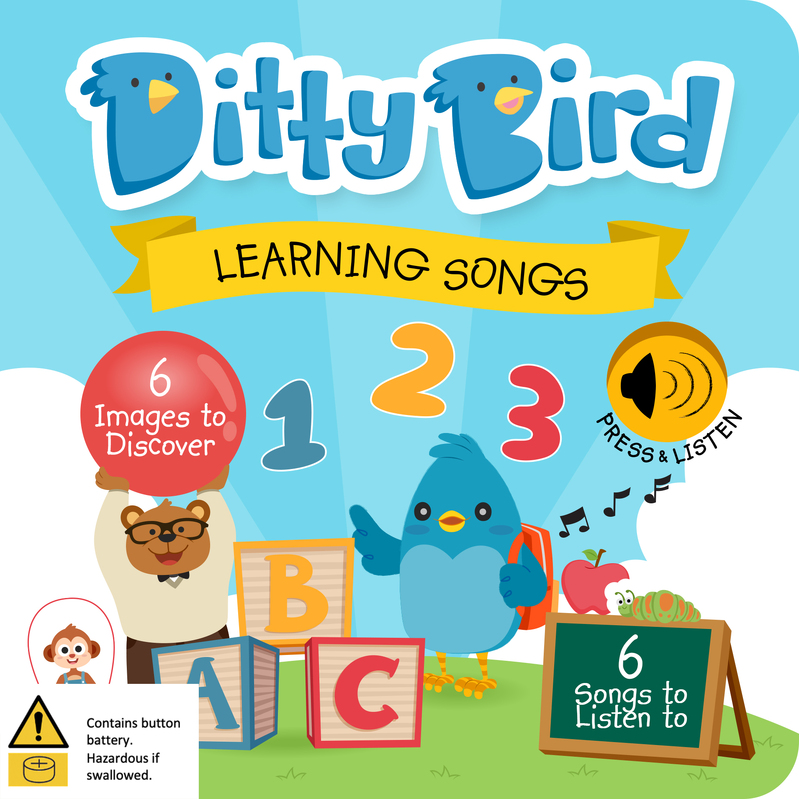 Ditty Bird - Learning Songs Board Books