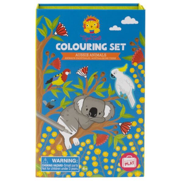 Tiger Tribe - Colouring Set - Aussie Animals