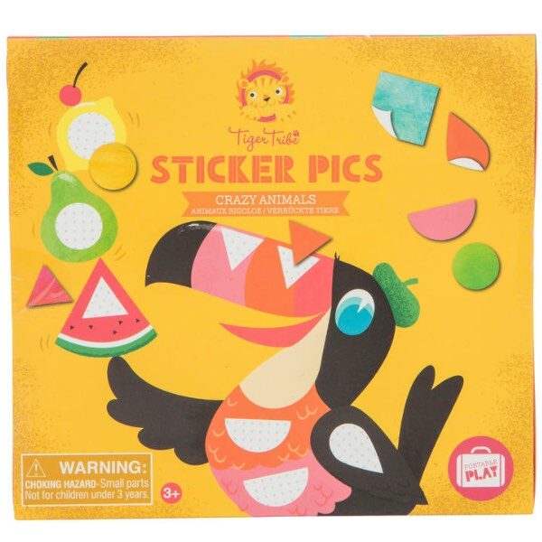 Tiger Tribe - Sticker Pics - Crazy Animals