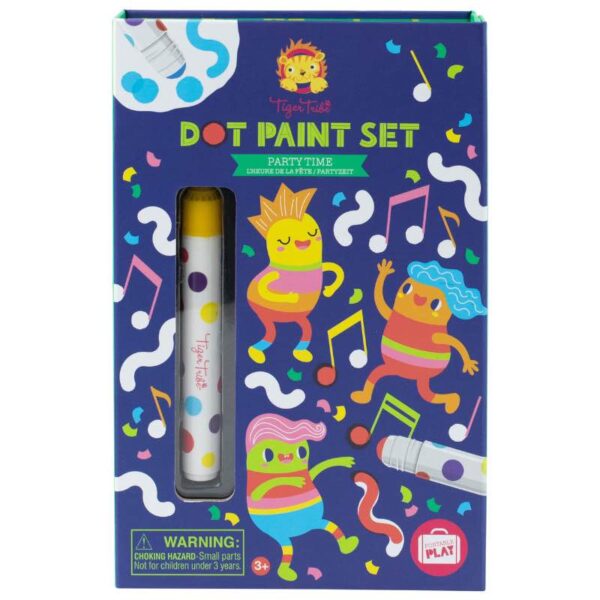 Tiger Tribe - Dot Paint Set - Party Time