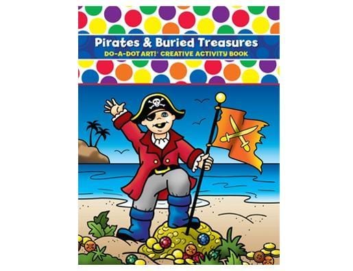 Do A Dot Art - Book Pirates And Treasure