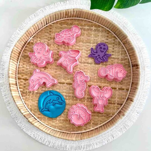 Wild Dough - Stamper & Cutter Set - Sea Life