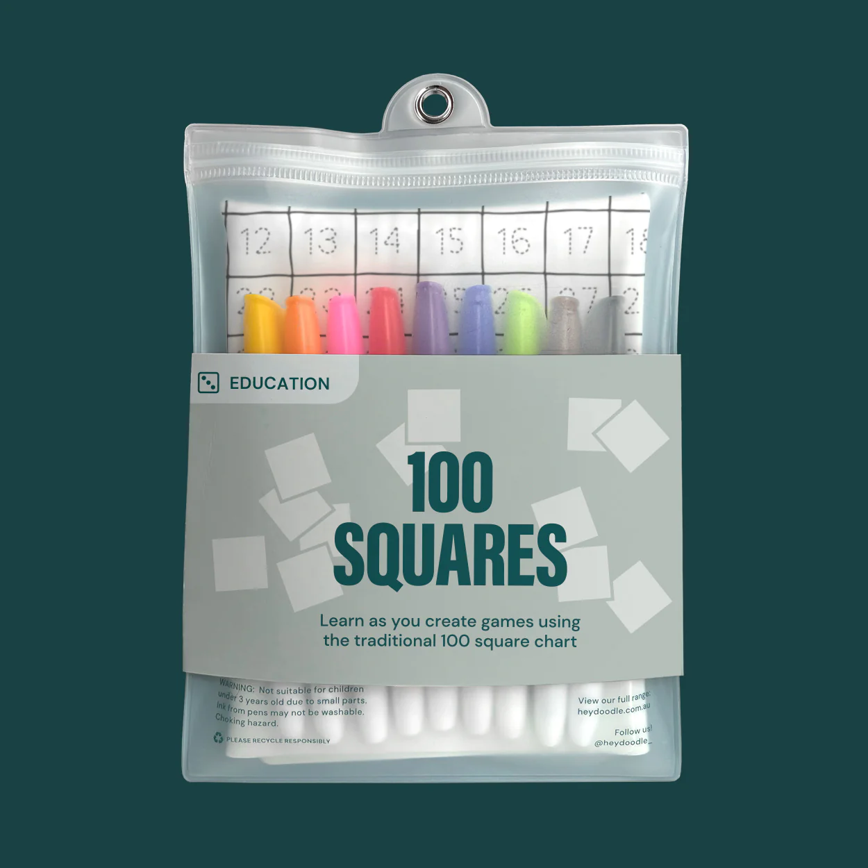 HeyDoodle - 100 Squares