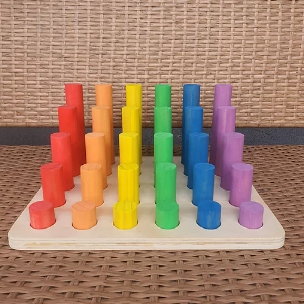 Serenitoys Rolling Blocks Sorter - Rainbow