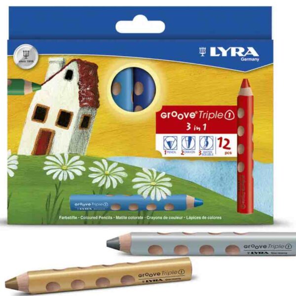 Lyra Pencils Groove Triple One 12