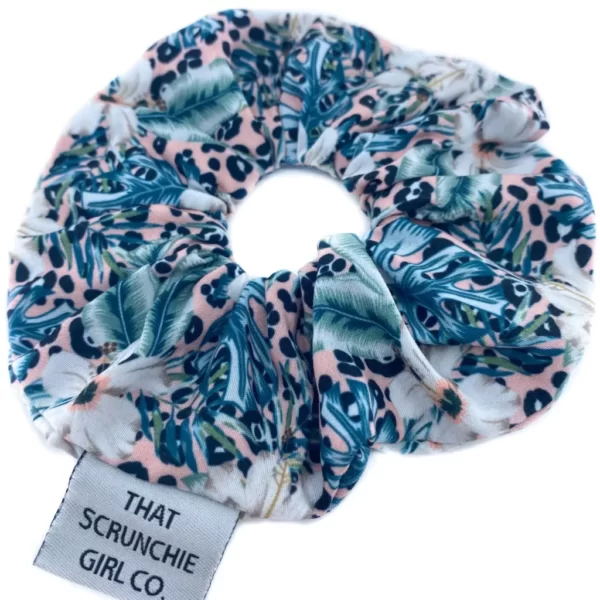 That Scrunchie Girl Co. - Palm Beach Hair Scrunchie