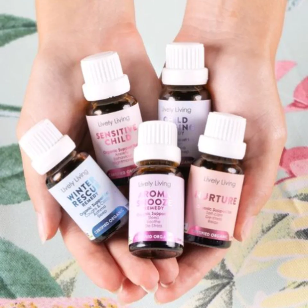 Lively Living Organic Essential Oils 3 Pack