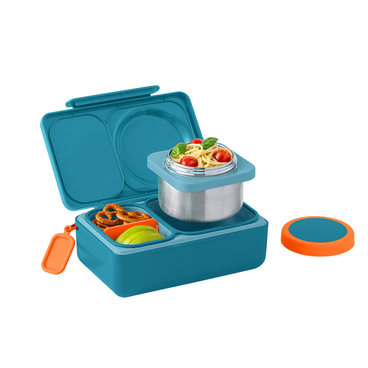 Omiebox Up Hot & Cold Lunch Box - Teal Green