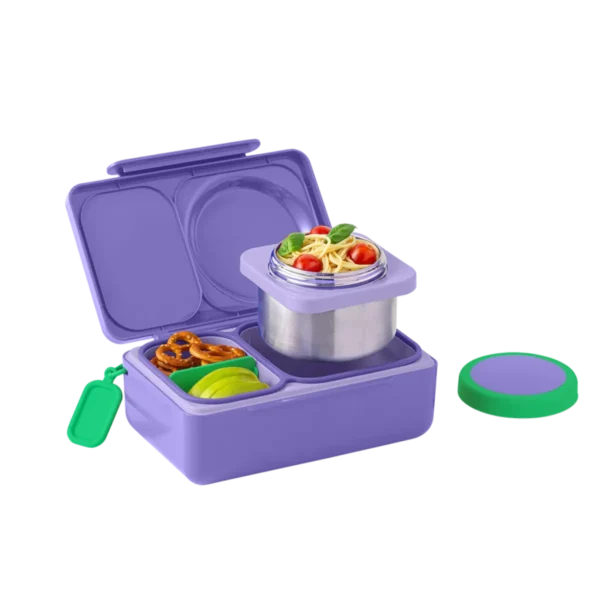 Omiebox Up Hot & Cold Lunch Box - Galaxy Purple