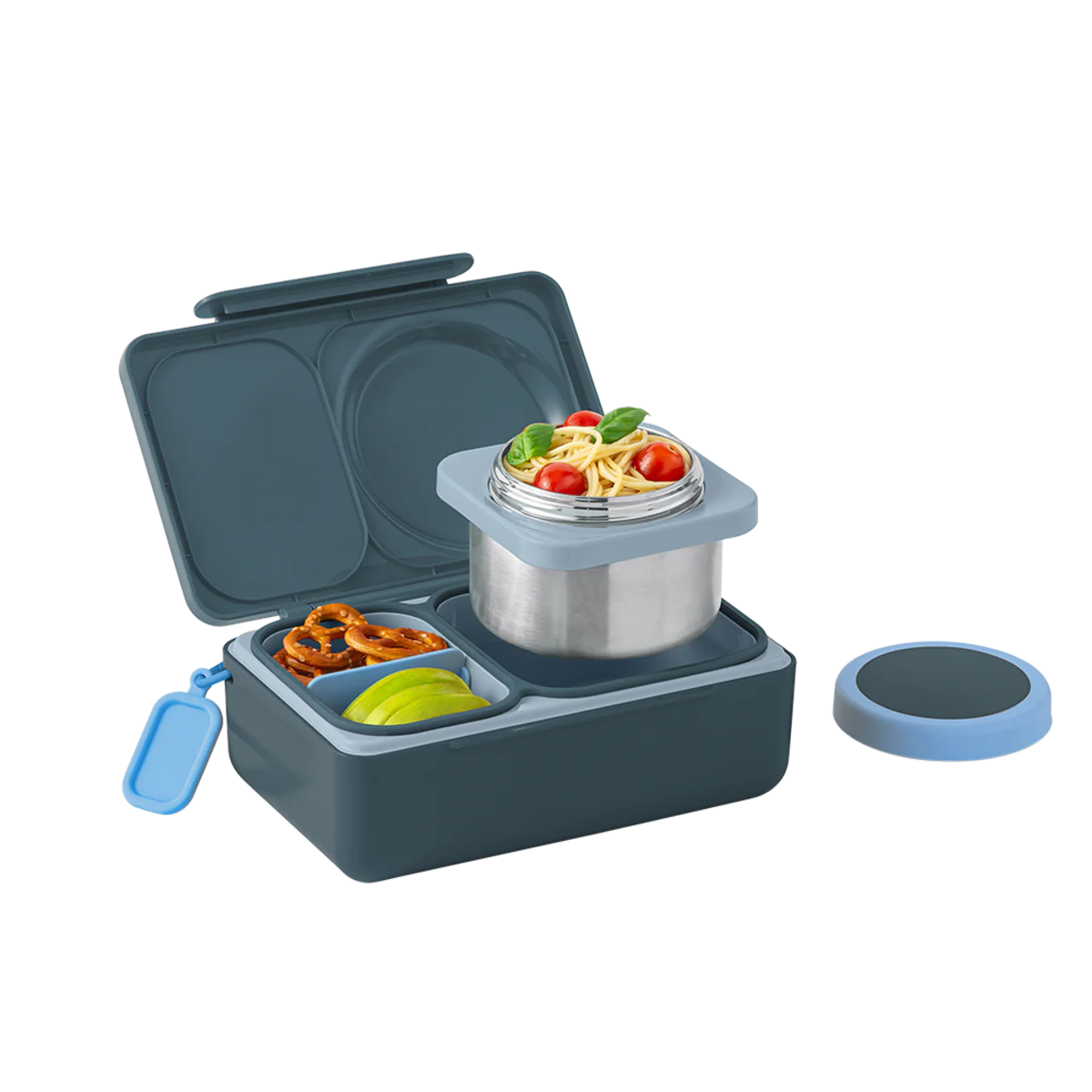 Omiebox Up Hot & Cold Lunch Box - Graphite
