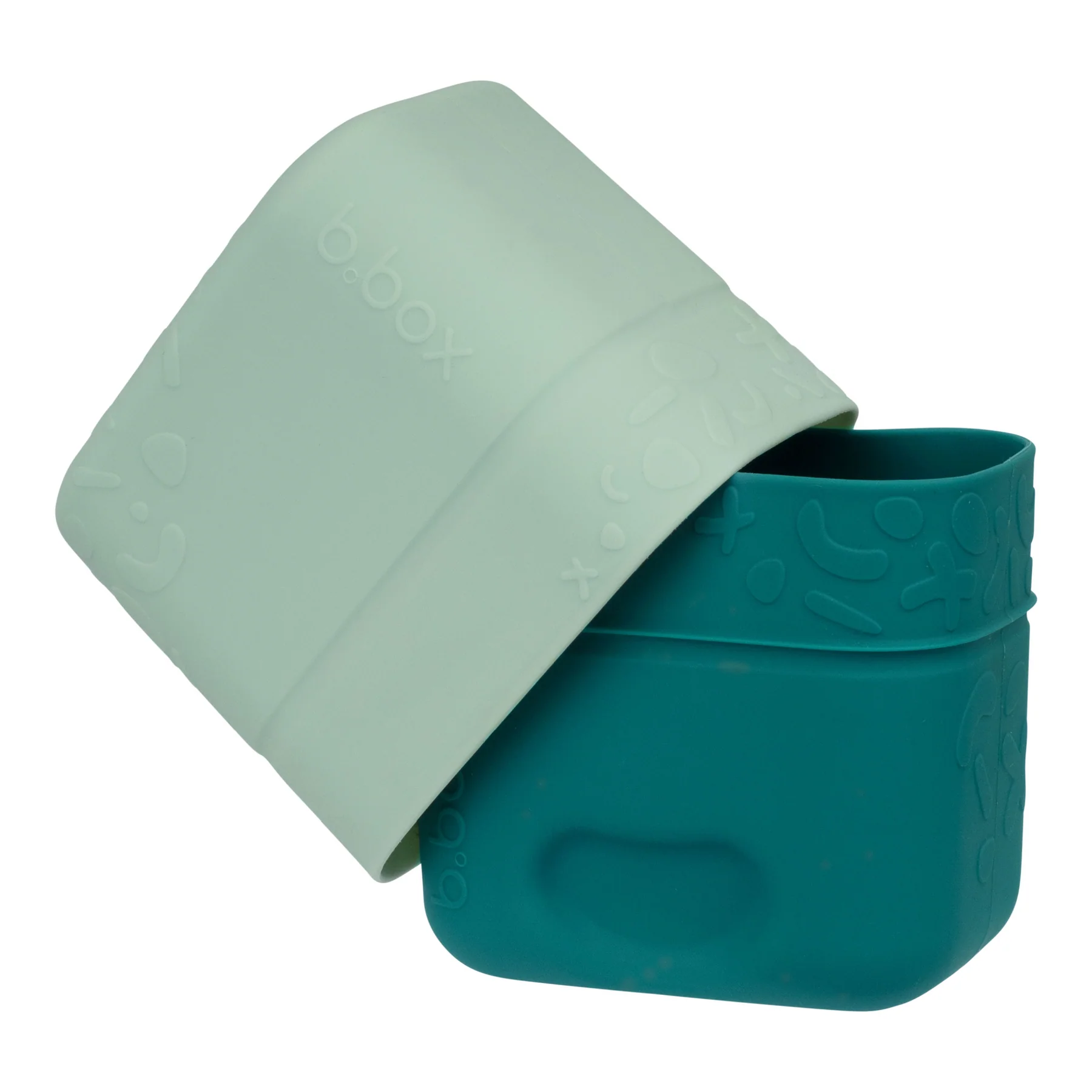 b.box Silicone Snack Cups - Forest