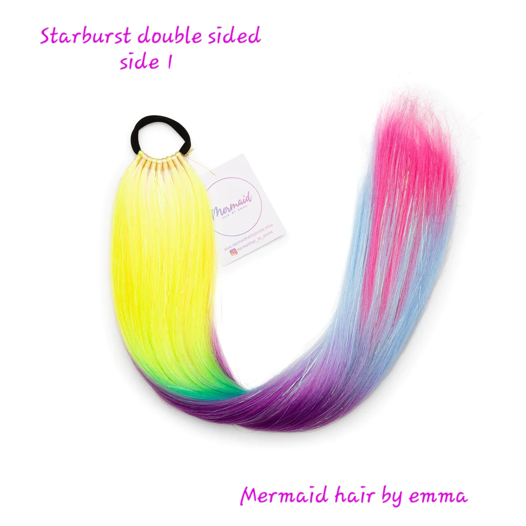 Mermaid Hair by Emma - Double Sided Starburst