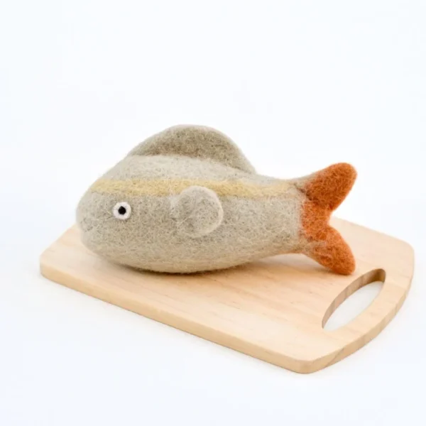 Tara Treasures - Felt Fish Toy for Play Shop