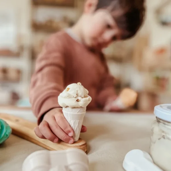 Beadie Bug Play Icecream Shop – Single Scoop Kit (Mint Sundae Cup)