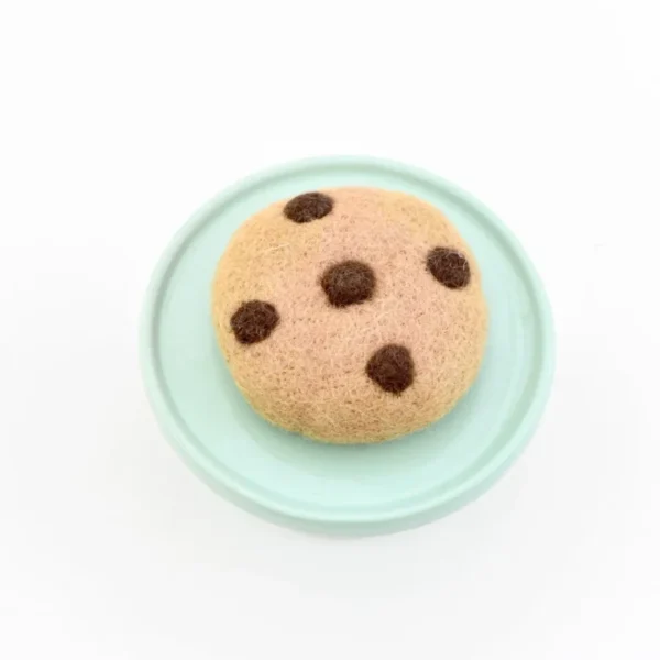 Tara Treasures - Felt Big Chocolate Chip Cookie