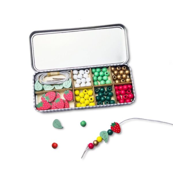 Cotton Twist - Strawberry Bracelet Bead Kit