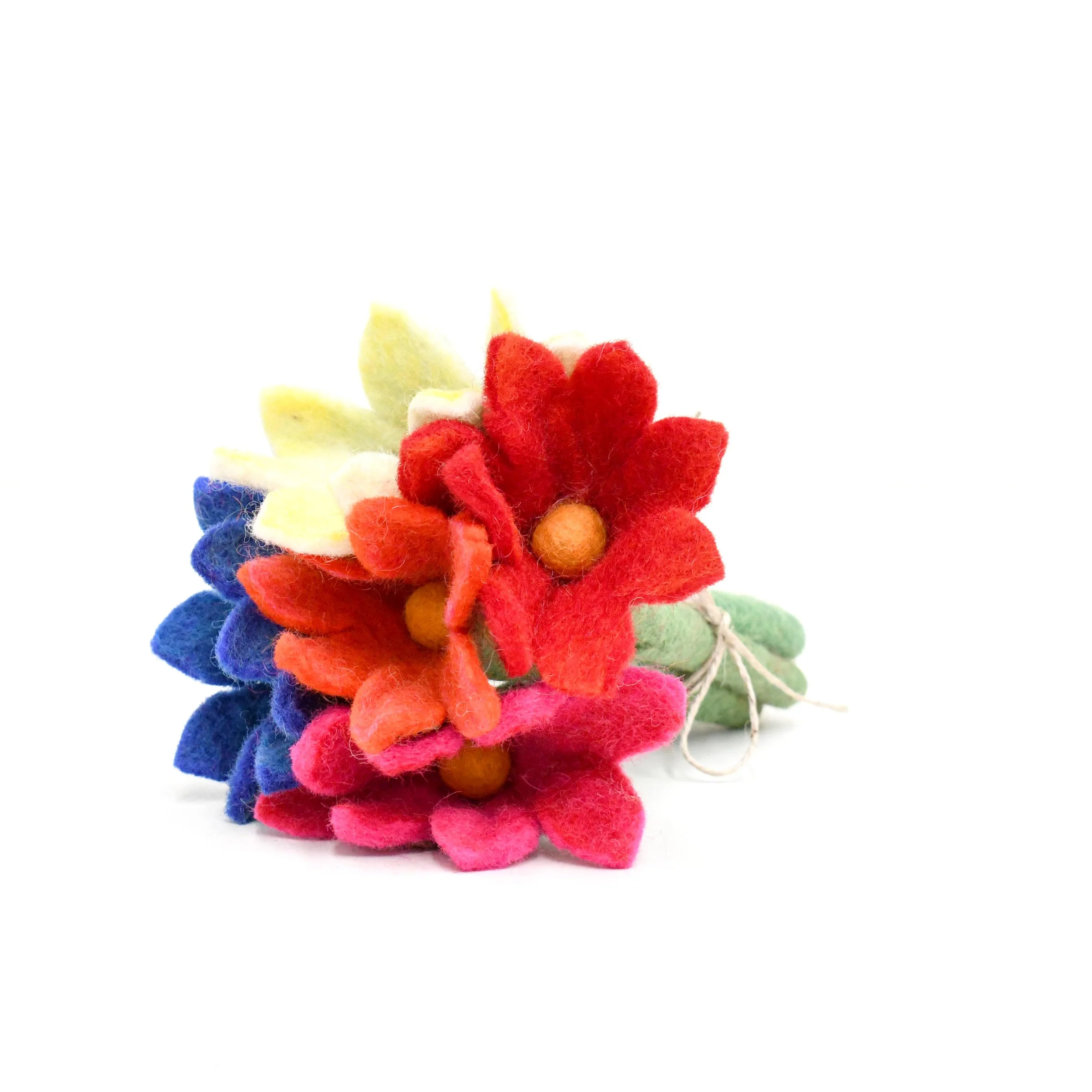 Tara Treasures - Felt Flowers Set of 5 (Set C)