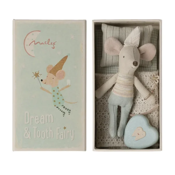 Maileg Tooth Fairy Mouse Little Brother in box