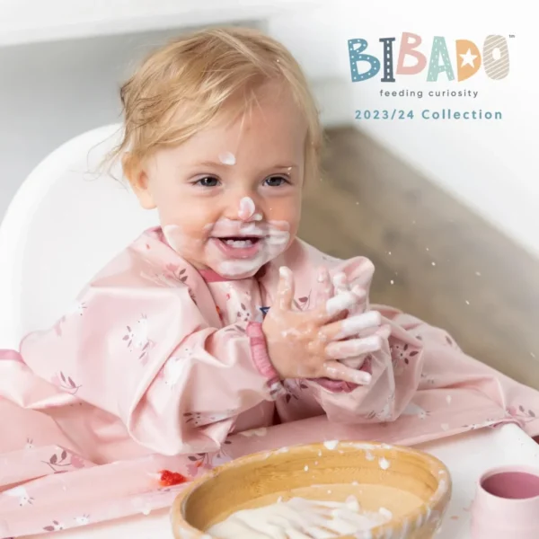 BIBaDo - Baby Weaning Coverall Bib - Curious Cottontails