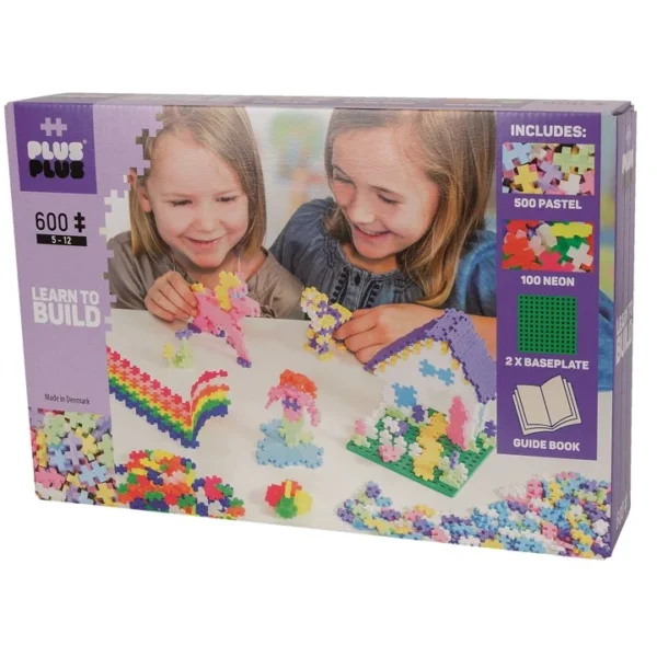 Plus Plus - Pastel - Learn to Build