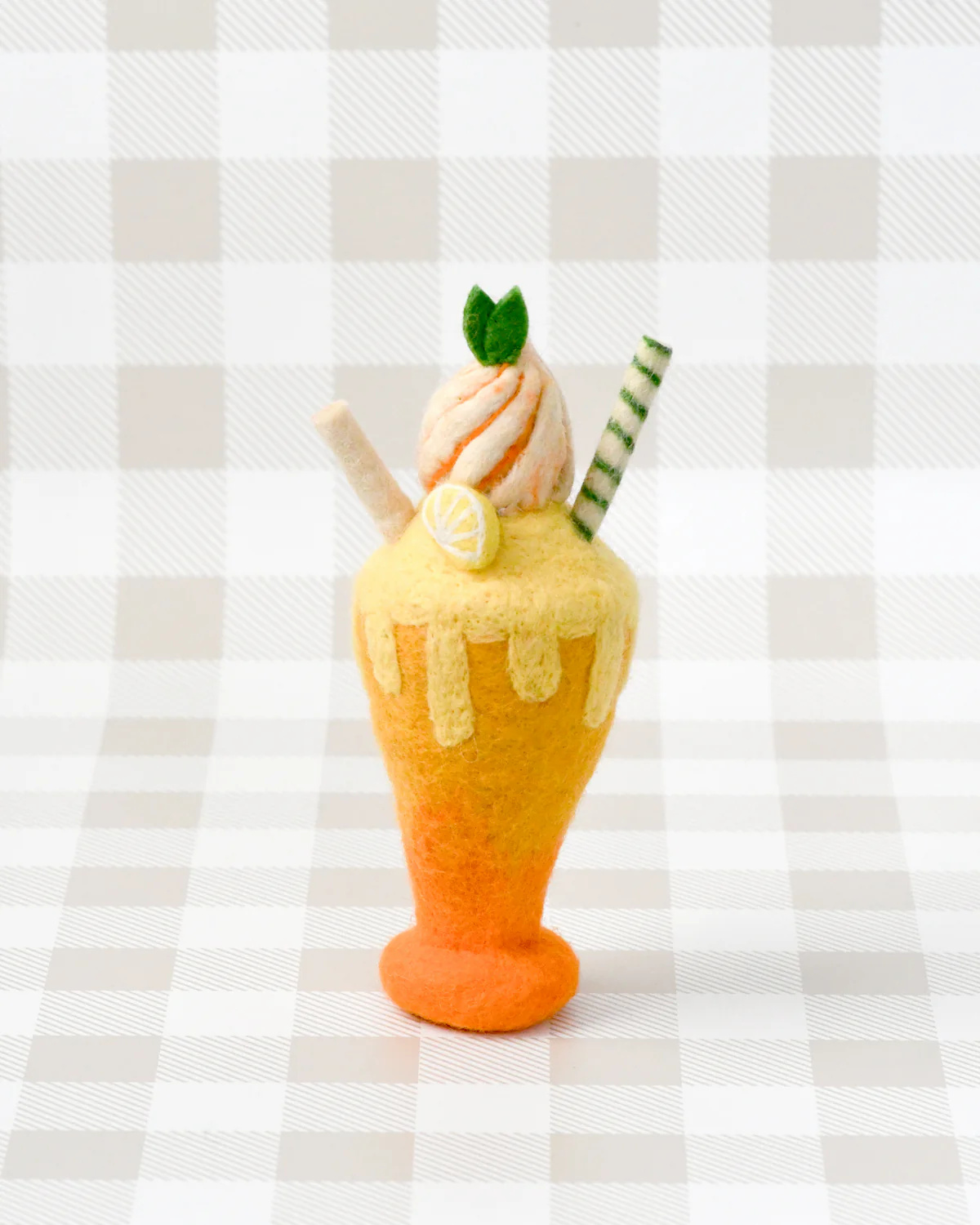 Tara Treasures - Felt Mango Milk Shake Play Food