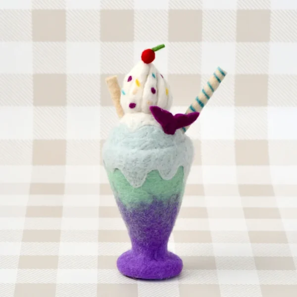 Tara Treasures - Felt Mermaid Milk Shake Play Food
