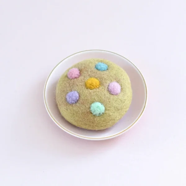 Tara Treasures - Felt Soft M&M Pastel Cookie