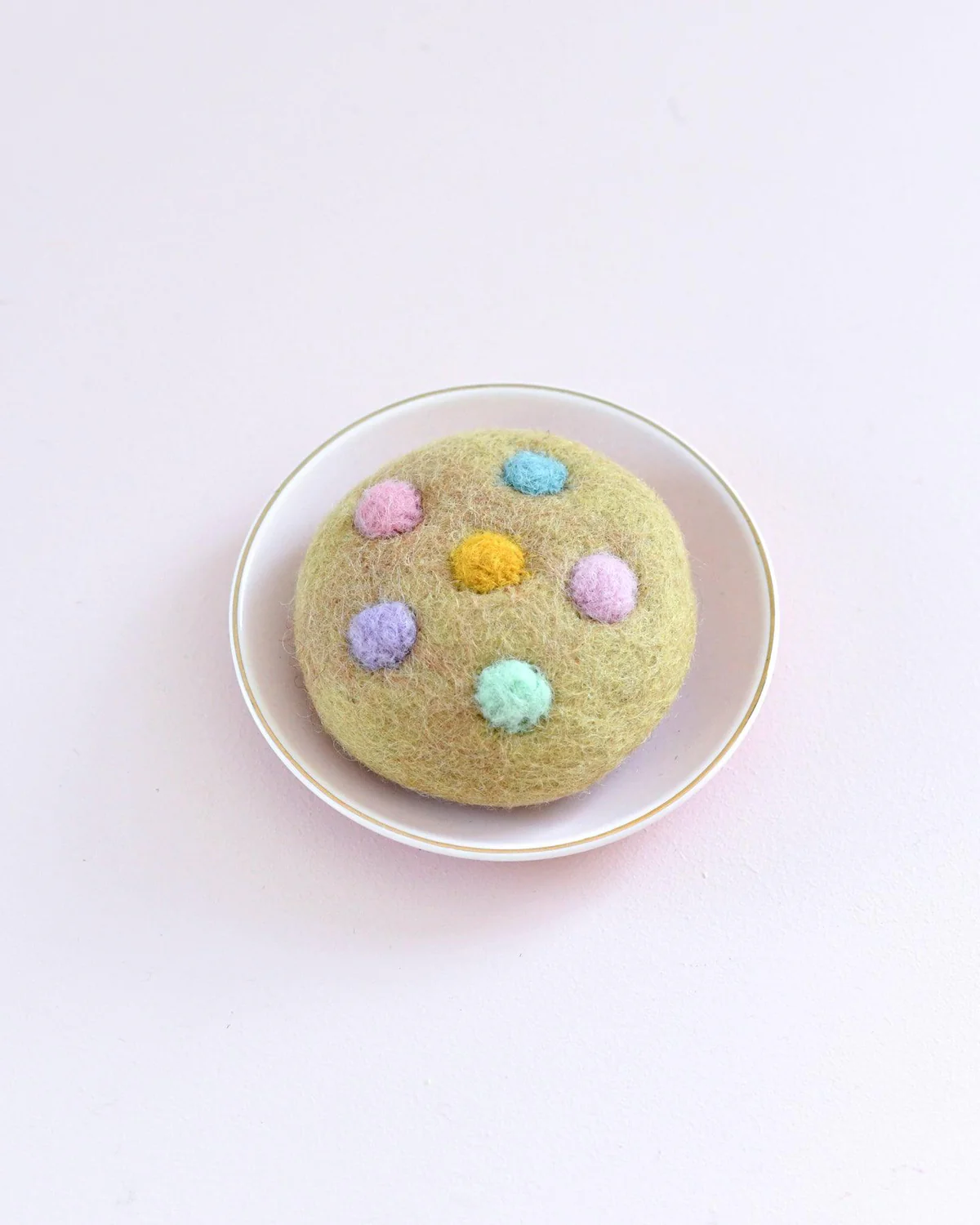 Tara Treasures - Felt Soft M&M Pastel Cookie