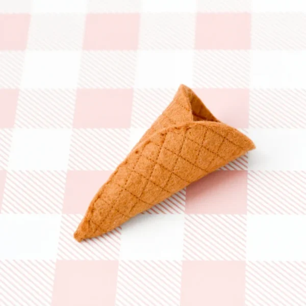 Tara Treasures - Felt Ice Cream Waffle Cone