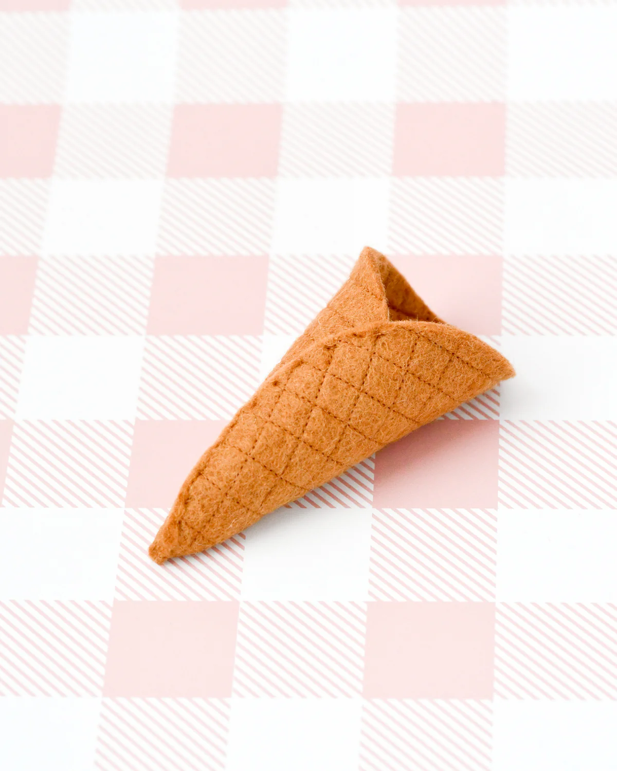 Tara Treasures - Felt Ice Cream Waffle Cone