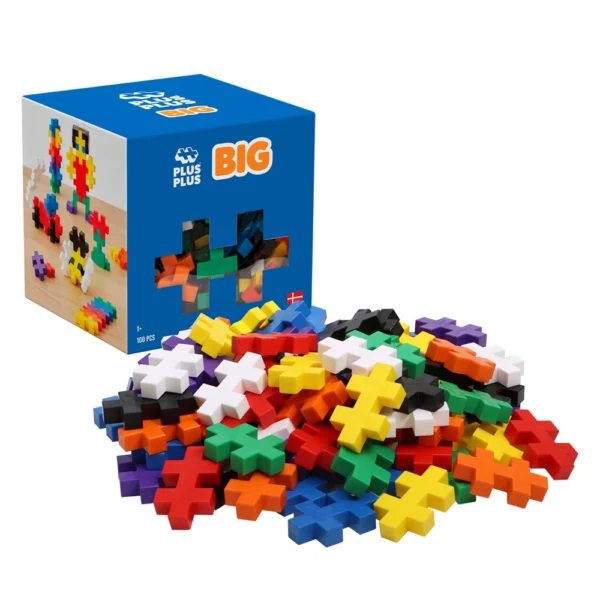 Plus Plus - BIG Basic Mix - 100 pcs