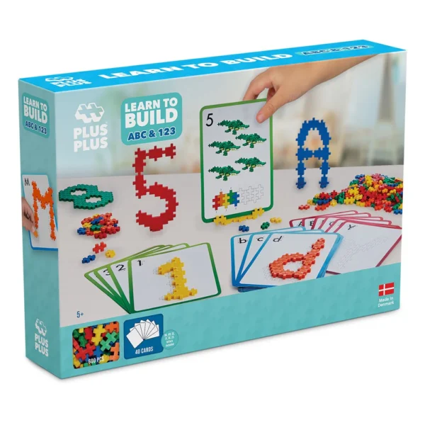 Plus Plus - Learn to Build - ABC & 123