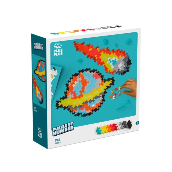 Plus Plus Puzzle by Number - Space 500pcs