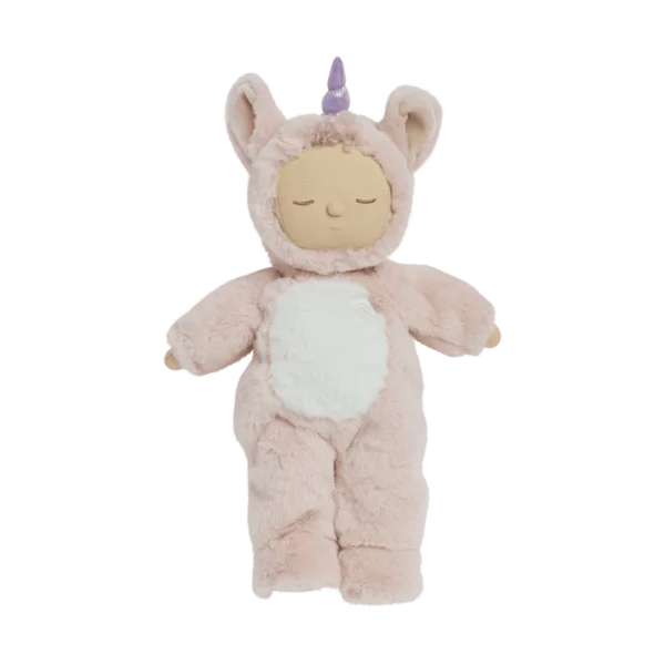 Olli Ella Cozy Dinkums Unicorn - Sugarpie