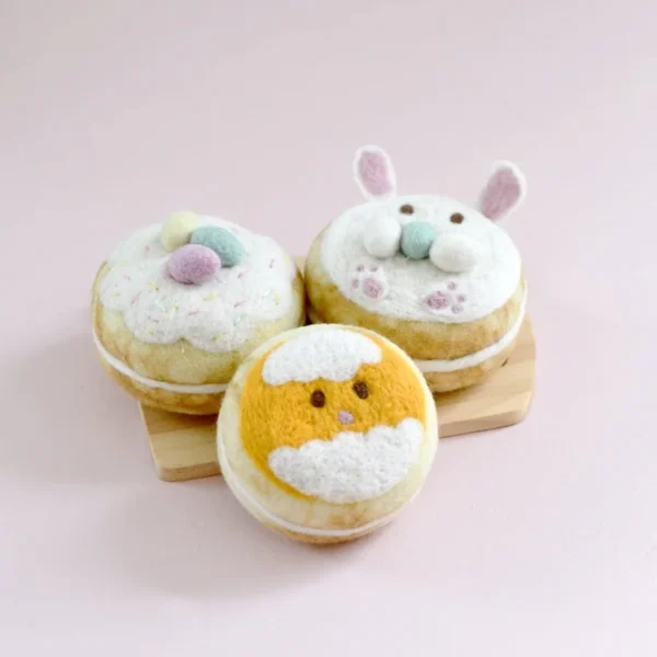 Tara Treasures - Felt Easter Donuts - Set of 3