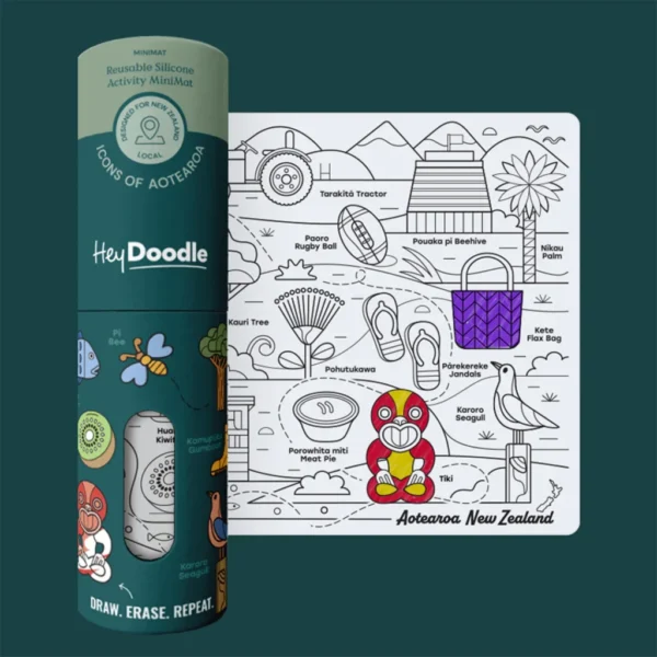 HeyDoodle Minimats - Icons of Aotearoa