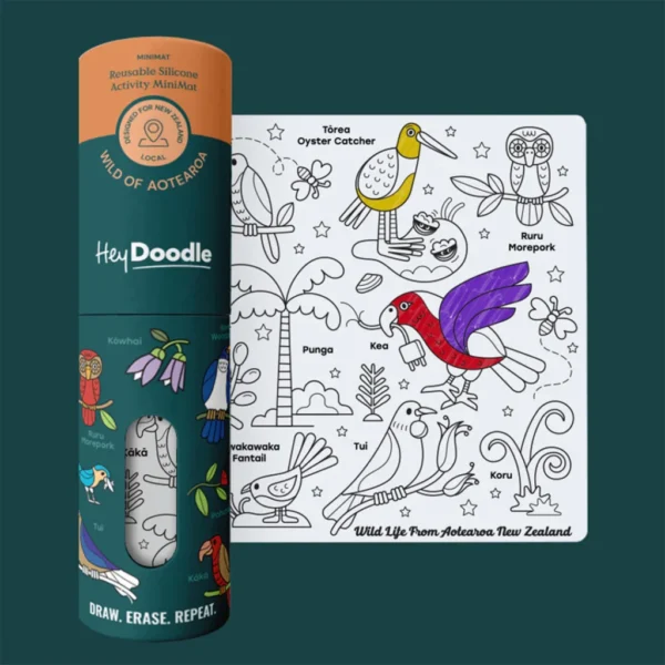 HeyDoodle Minimats - Wild of Aotearoa