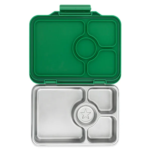 Yumbox Pret S/S Bento Box 4 Compartment - Pomme Green