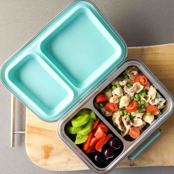 Ecococoon Bento Box 2 Stainless Steel - Leak Proof - Mint