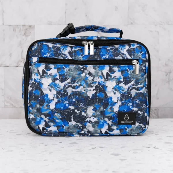 Ecococoon Insulated Lunch Bag - Blue Paint