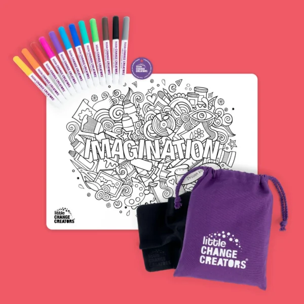 little Change Creators - IMAGINATION Re-FUN-able™ Colour + Draw Set