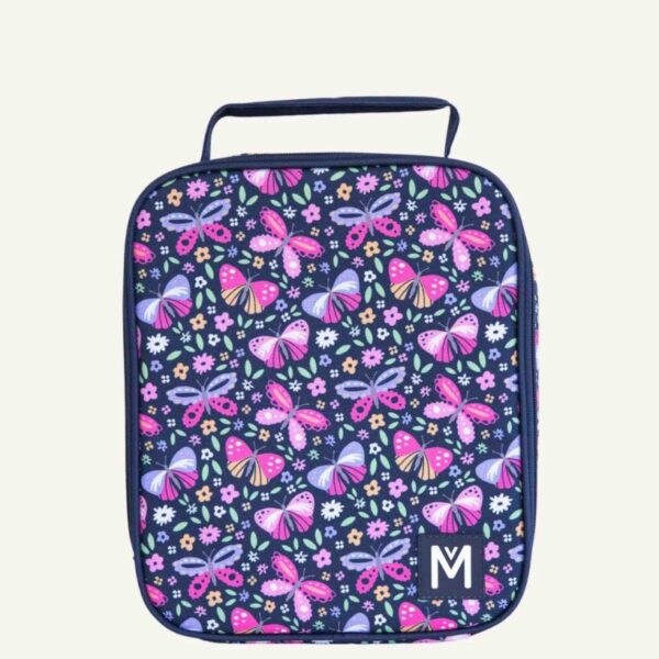 MontiiCo Large Insulated Lunch Bag – Butterflies