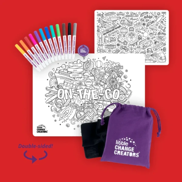 little Change Creators - ON-THE-GO Re-FUN-able™ Colouring Set