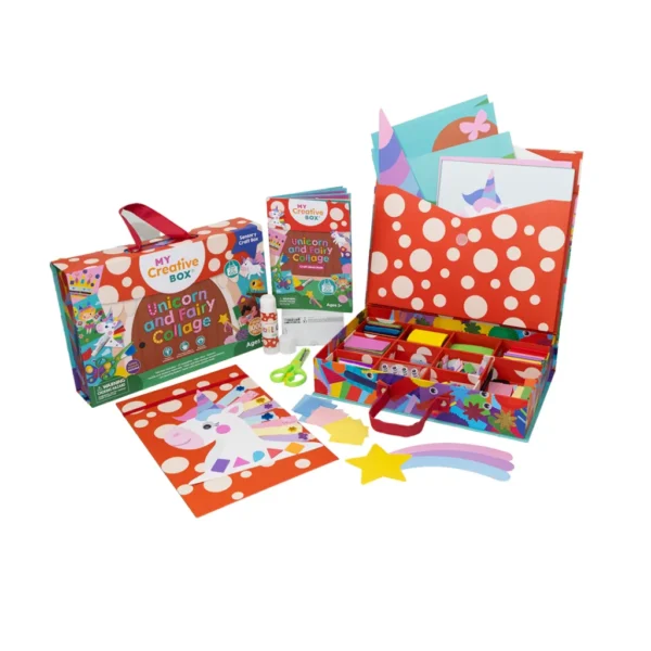 My Creative Box - Unicorn and Fairy Collage Sensory Craft Box