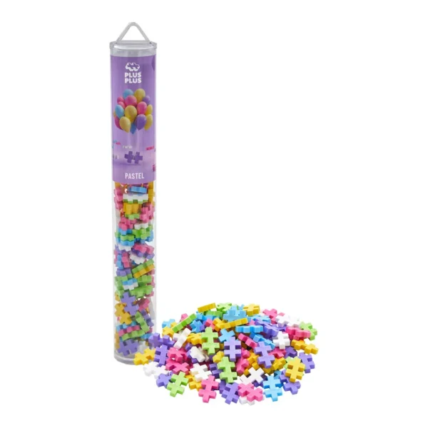 Plus Plus - Pastel Mix - 100 pc Tube