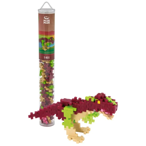 Plus Plus - T-Rex - 100 pcs Tube